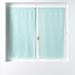 PAIRE DROITE PASSE TRINGLE 2X60X160CM SOANE MENTHE