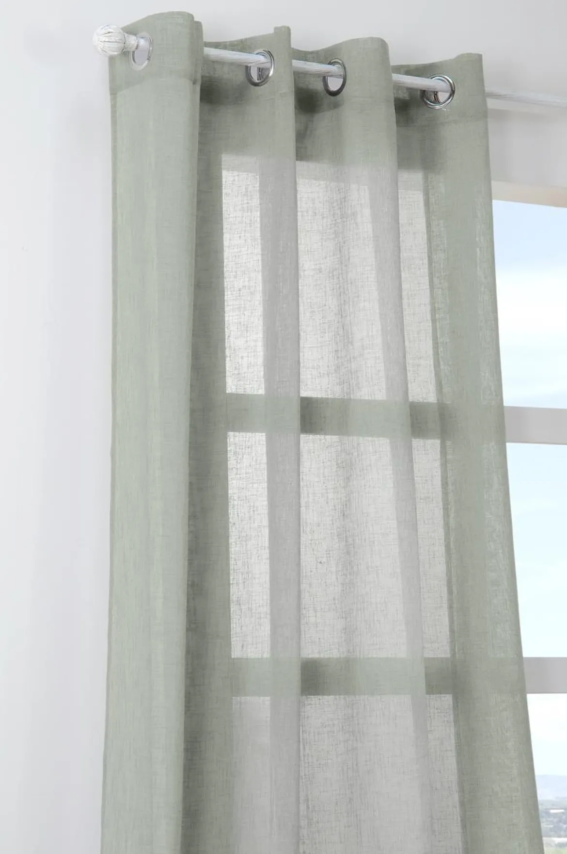 PALOMA VOILE LICHEN 140X260CM