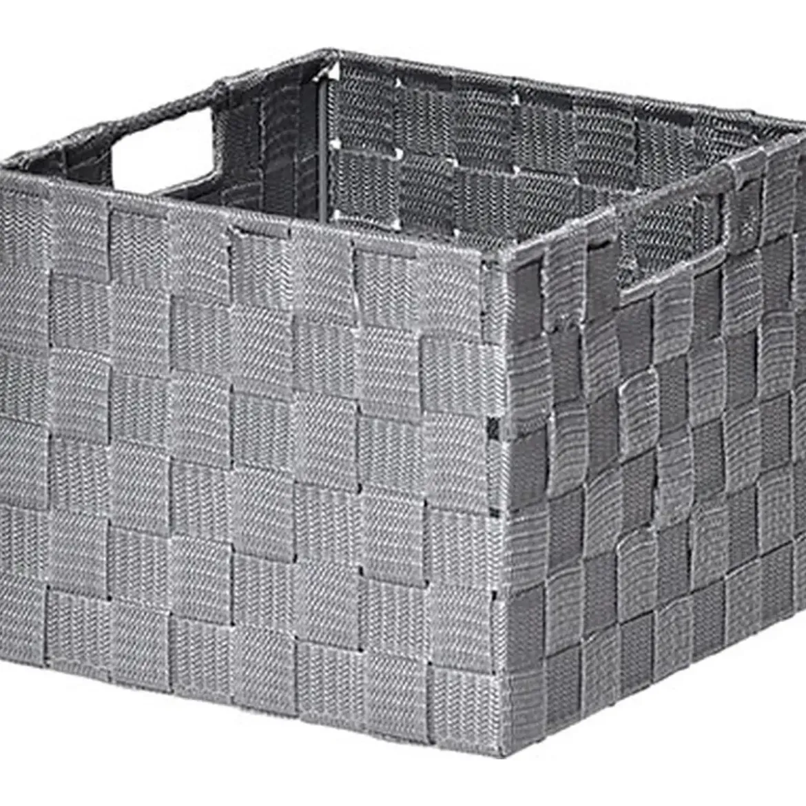 PANIER CARRE POLYESTER GRIS TAILLE S