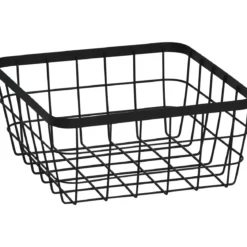 PANIER FIL METAL NOIR