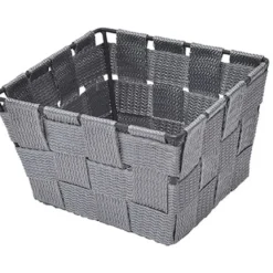 PANIER POLYESTER GRIS