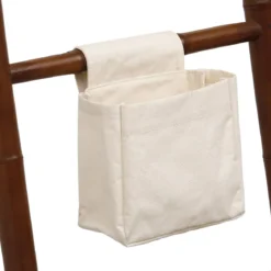 PANIER RANGEMENT COTON ACCROCHE SCRATCH PETIT MODELE NATUREL