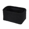 PANIER RECTANGLE FACON BOUCLETTE 22X14X10.5CM NOIR