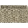 PANIER RECTANGULAIRE MATIERE VEGETALE 30X20X15CM NATUREL
