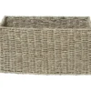 PANIER RECTANGULAIRE MATIERE VEGETALE 40X30X20CM NATUREL