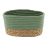 PANIER RECTANGULAIRE 21X13X12CM KAKI NATUREL
