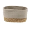 PANIER RECTANGULAIRE 21X13X12CM TAUPE NATUREL