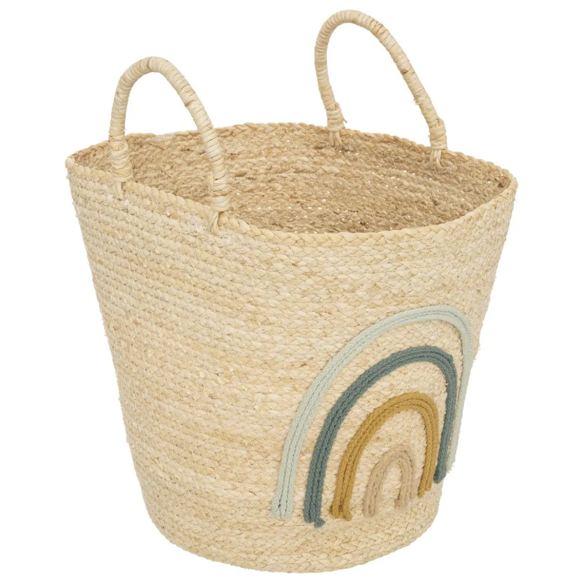 PANIER ARC EN CIEL H.35CM