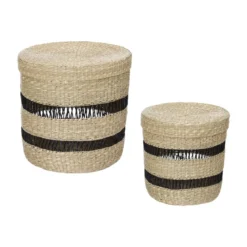 PANIER COUVERCLE NATUREL JAYLA TAILLE S