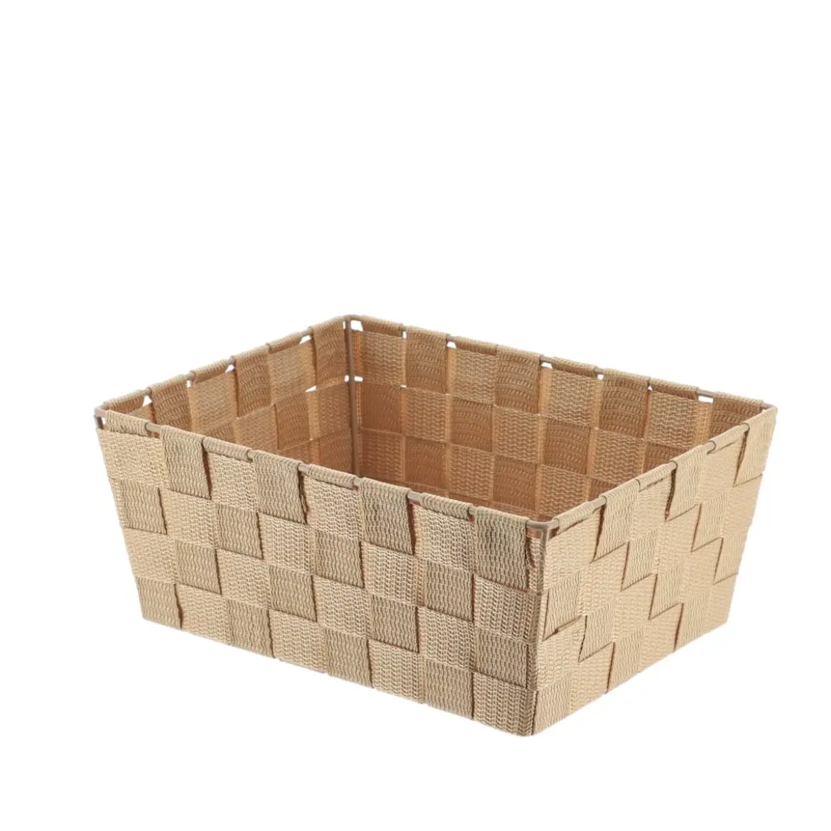 PANIERE DRESSING POLYESTER 19.5X25X10.5CM BEIGE