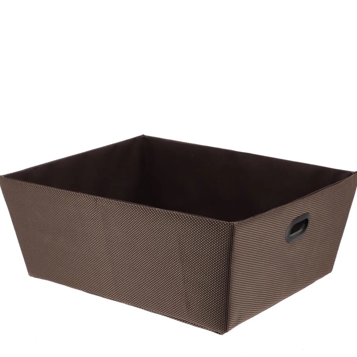PANIERE DRESSING POLYESTER 32.5X40X15CM MARRON