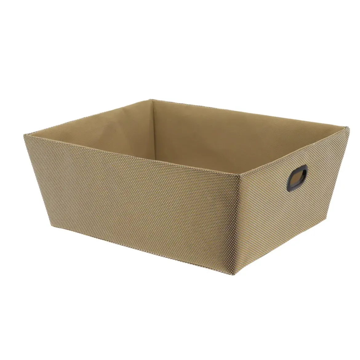 PANIERE DRESSING POLYESTER 32.5X40X15CM DORE
