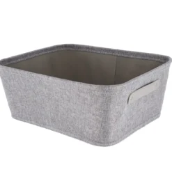 PANIERE DRESSING POLYESTER ET EVA L31.5XP39XH15CM GRIS