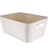 PANIERE DRESSING POLYESTER ET EVA L32.5XP45XH18CM BEIGE