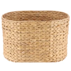 PANIERE OVALE JACINTHE 42X25X27CM NATUREL