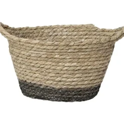 PANIERE OVALE PETIT MODELE 25X20CM NATUREL MARRON
