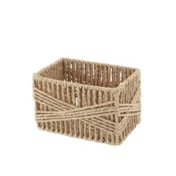 PANIERE PAPIER 15.5X11X10CM NATUREL