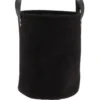 PANIERE POLYESTER FACON BOUCLETTE 30X38CM NOIR