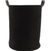 PANIERE POLYESTER FACON BOUCLETTE 40X52CM NOIR