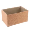 PANIERE RANGEMENT LIEGE 22X14X11.5CM NATUREL