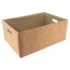 PANIERE RANGEMENT LIEGE 44X31X17CM NATUREL