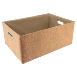 PANIERE RANGEMENT LIEGE 44X31X17CM NATUREL