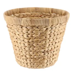 PANIERE RONDE JACINTHE 28X23CM NATUREL