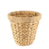 PANIERE RONDE JACINTHE 21X18CM NATUREL