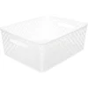 PANIER FOLK 11L BLANC