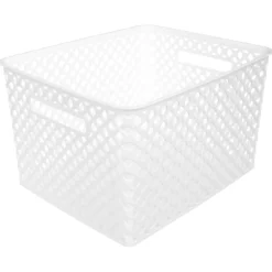 PANIER FOLK 19L BLANC