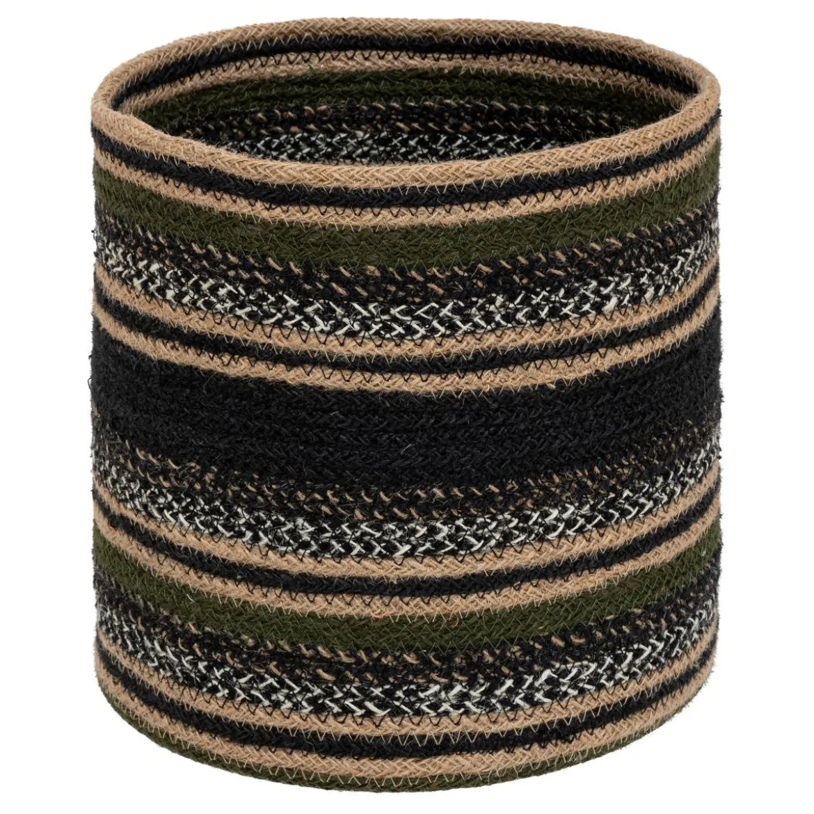 PANIER JUTE EXOTIC PANAMA MULTICOLORE TAILLE M