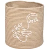PANIER JUTE VIBE NATUREL D.30X31.5CM