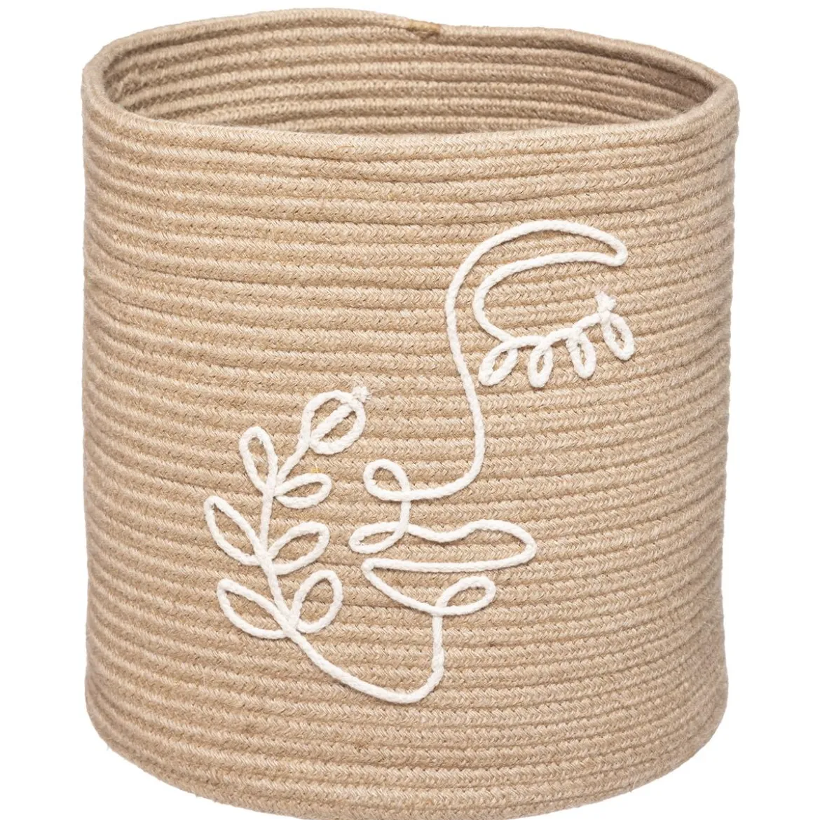 PANIER JUTE VIBE NATUREL D.30X31.5CM