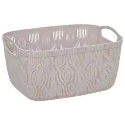 PANIER 15L ARGILE LEAF