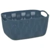 PANIER 15L BLEU GRIS LEAF