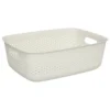 PANIER PLASTIQUE CREME TILA 10L