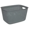 PANIER PLASTIQUE GRIS TILA 17L