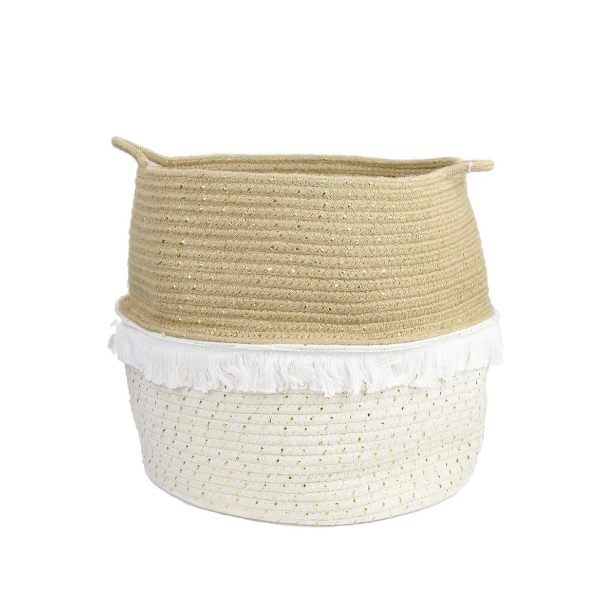 PANIER RANGEMENT A FRANGE ET FIBRE DORE L
