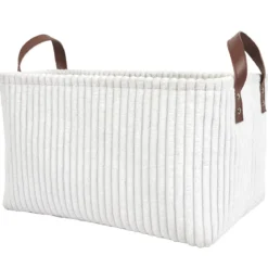 PANIER RANGEMENT BLANC COTELE M