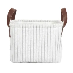 PANIER RANGEMENT BLANC COTELE S