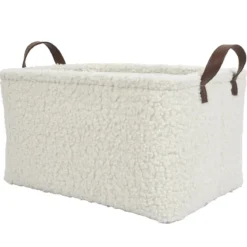 PANIER RANGEMENT BLANC M