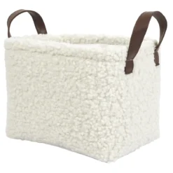 PANIER RANGEMENT BLANC S