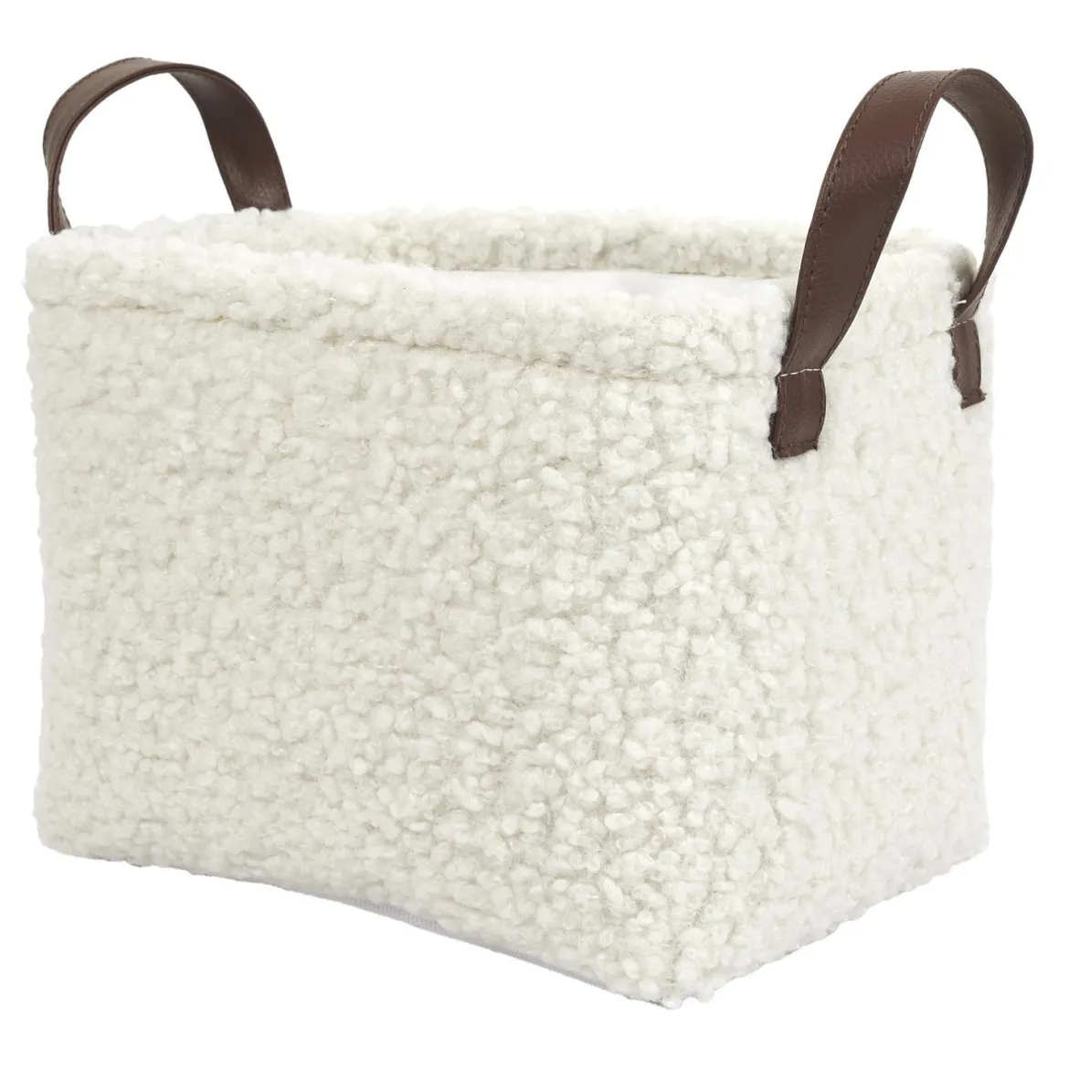PANIER RANGEMENT BLANC S
