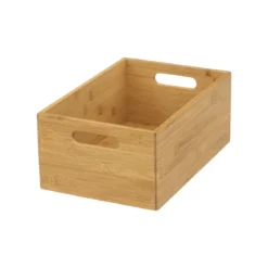 PANIER RECTANGLE BAMBOU D.36.5X23X.15CM