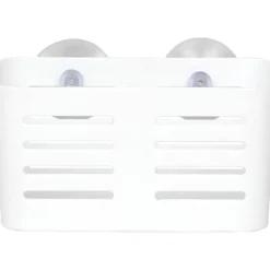 PANIER RECTANGULAIRE SUR VENTOUSES BLANC MOYEN MODELE