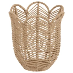 PANIER THE FLORAL COLLECTION JUTE NATUREL TAILLE S