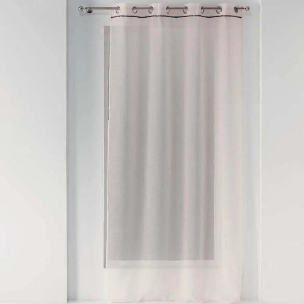PANNEAU A OEILLETS 140X240CM FANTAISIE ETINCELLE ROSE