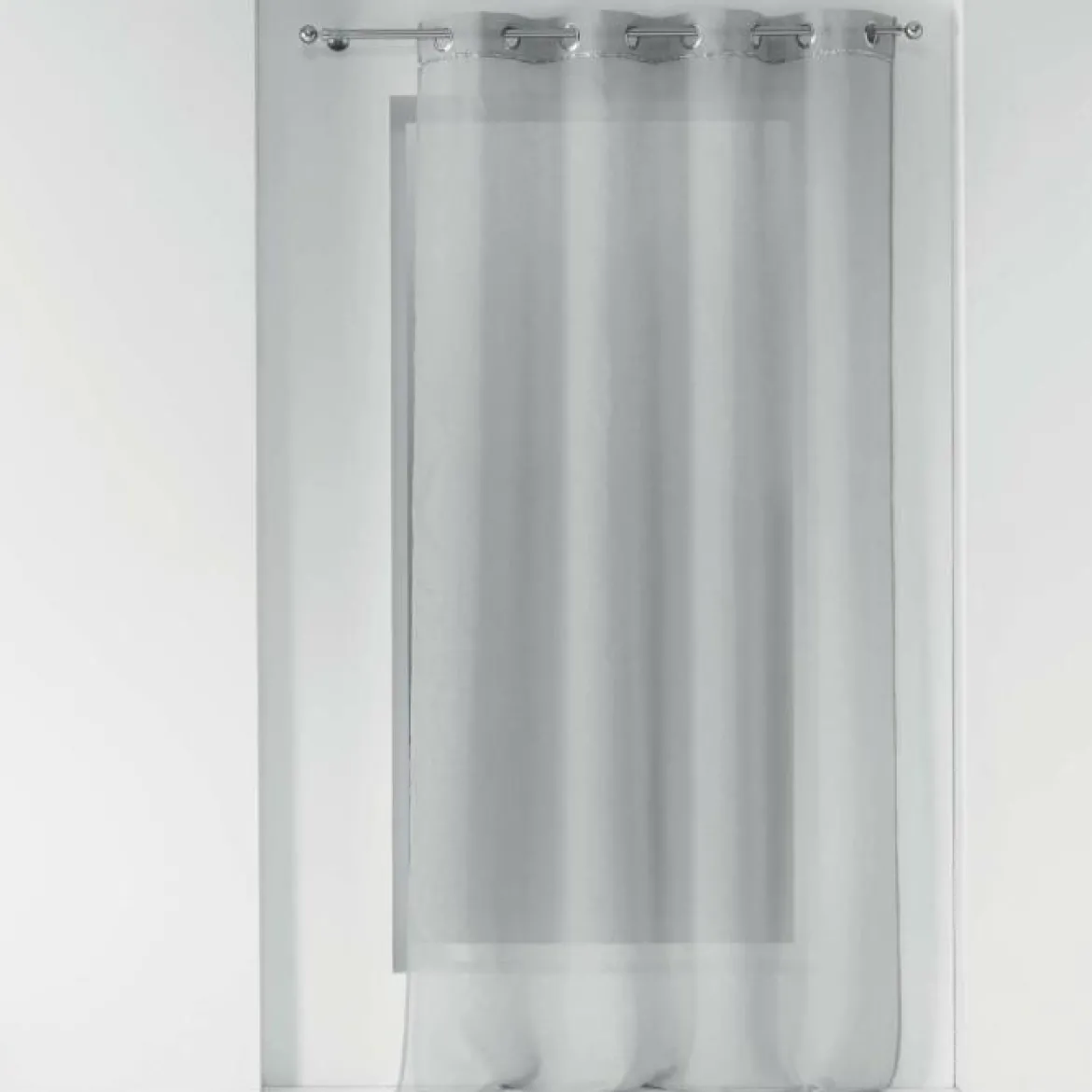 PANNEAU A OEILLETS 140X240CM FANTAISIE ETINCELLE GRIS