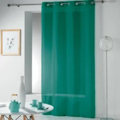 PANNEAU A OEILLETS 140 X 240 CM TELMA EMERAUDE