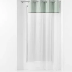 PANNEAU A OEILLETS 137X240CM TOP COTON JOLIBEL MENTHE
